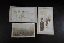 Antique Set of 3 1920s-30s Photos of People at the Dead Sea & Bethlehem, Israel picture