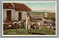 An Irish Colleen, Let Us All Strive Without Failing In Faith or In Duty Postcard picture