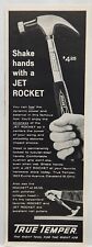 1959 True Temper Hammer Jet Rocket Vtg Print Ad Man Cave Poster 50s Cleveland OH picture