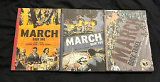 MARCH TRILOGY Complete Series Lot of 3 (#1-3) Set Graphic Novel TPB Books picture