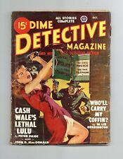Dime Detective Magazine Pulp Oct 1948 Vol. 58 #2 GD+ 2.5 picture