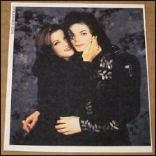 1994 Michael Jackson Lisa Marie Presley RS Magazine Photo Clipping 2.75