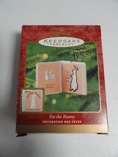 Vintage Pat the Bunny Hallmark Keepsake Ornament 2001 picture