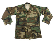 BDU Combat Coat Small Reg Hot Weather Ripstop Woodland Camo US Army Uniform NEW picture