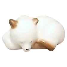 Lomonosov polar bear figurine LFZ sleeping baby bear imperial russian porcelain picture
