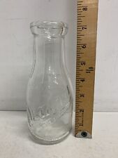 Weaver Dairy Quality Blue Ribbon Products Vintage One Pint Milk Bottle A008 picture