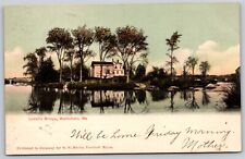 Postcard Lovell's Bridge Waldoboro Maine 1906 D159 picture