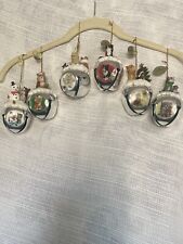 The Ashton Drake “Purrfect Holiday Sleigh Bells”Ornaments Collection Set of 6 picture