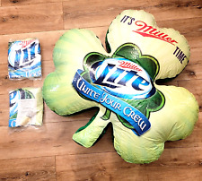 Miller Lite Inflatable Shamrock Beer Party Blow Up Display 29