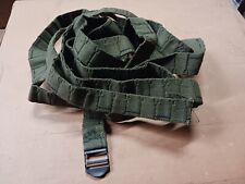 Original WW2 M3 Browning 30 cal OD Ammo Belt Strap 250 Rounds  picture