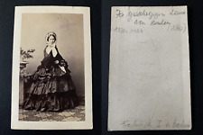 Elizabeth Marie Louise of Prussia, Grand Duchess of Baden Vintage Albumen Print  picture