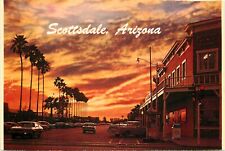 West Main Street Scottsdale Arizona AZ pm Postcard picture