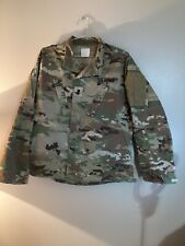 Authentic Camouflage Army Jacket W/Army Patch  Size M picture