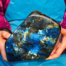 2850g Huge Gorgeous Labradorite Quartz Crystal Stone Specimen Healing 366 picture