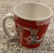 1997 Applause Bugs Bunny Coffee Mug Approx 3” Diameter, 3.5” Height*Chip see Pic picture