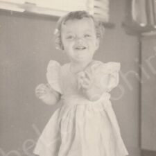 Vintage 1940s Little Girl Down Syndrome The Doll Photo picture