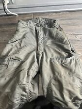 VINTAGE ORIGINAL USAF AIR CREW HEAVY TROUSERS TYPE F-18 1970's W32 picture