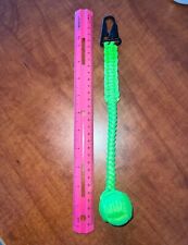 Handmade Paracord-Knot Monkey - Fist Neon Green Color picture