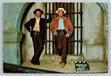 Robert Redford At Stars Hall Of Fame Orlando Florida Vintage Unposted Postcard picture