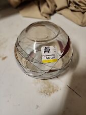Retired Partylite Mosaic Calypso Stained Glass Votive Holder globe candle tea picture