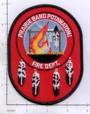 Kansas - Prairie Band Potawatomi KS Fire Dept Patch picture