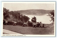 c1920's Lake Champlain From Fort Ticonderoga New York NY Antique Postcard picture