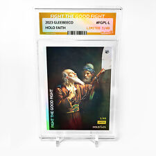 FIGHT THE GOOD FIGHT Paul 2023 GleeBeeCo Card Holographic #FGPL-L /49 picture