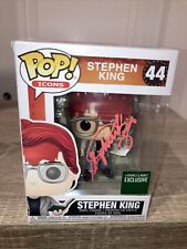 Funko Pop Icons - Stephen King #44 Barnes & Noble Exclusive Signed Rare picture