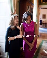MICHELE OBAMA Chats With CAROLINE KENNEDY Photo (161-S) picture