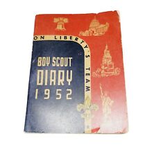 1952 Boy Scouts of America Pocket Diary On Libertys Team Paperback 4