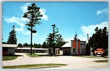 c1960s Sands Motel St. Ignace Michigan Vintage Postcard picture