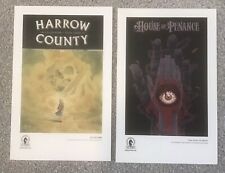 2016 SDCC Dark Horse Exclusive Harrow County House Of Penance Mini Prints picture