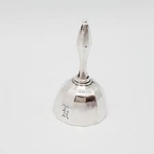 Small Antique Faceted Webster Sterling Bell K Mono picture