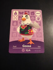 Animal Crossing Amiibo Card Goose 082 Authentic New Nintendo picture