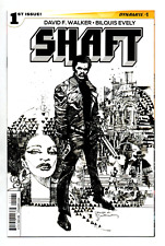 Shaft #1 B&W Sketch Variant - Dynamite - 2014 - NM picture