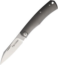 Viper Hug Slip Joint Gray Titanium Folding Bohler M390 Pocket Knife  picture