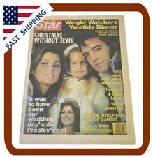 THE STAR TABLOID NEWSPAPER MAGAZINE 20 DECEMBER 1977 CHRISTMAS WITHOUT ELVIS picture