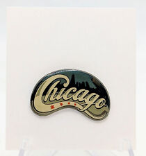 Vintage Chicago Souvenir Gift Enamel Lapel Pin picture