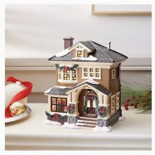Department 56 Snow Village Christmas at Grandma's Lit House Brand New picture