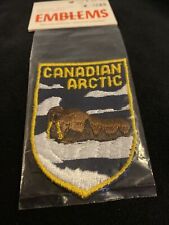 VTG CANADIAN ARTIC Souvenir Sew On Patch picture