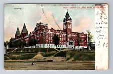 Worcester MA-Massachusetts, Holy Cross College, Vintage c1905 Postcard picture