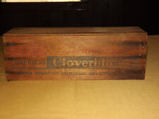 VINTAGE ARMOUR'S CLOVERBLOOM  WOOD AMERICAN CHEESE BOX picture