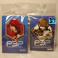 Persona 3 Mitsuru Kirijo Enamel Pins Set Of 2 Official Atlus Collectible picture