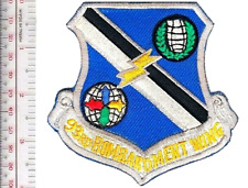 US Air Force USAF 93rd Bombardment Wing Heavy B-52 Castle Airbase Patch vel hook picture