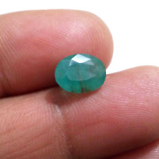 Awesome Zambian Emerald Oval 3.50 Crt Outstanding Green Faceted Loose Gemstone picture