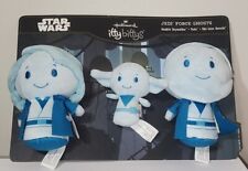 Hallmark Itty Bittys JEDI FORCE GHOSTS Star Wars Anakin Skywalker Yoda Obi-Wan picture