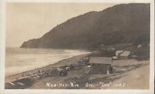 Neah-Kah-Nie Oregon RPPC Manzanita Postcard 1922 Pmk 