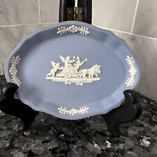 Wedgwood Trinket/Pin Dish, Blue Jasperware, 4.5