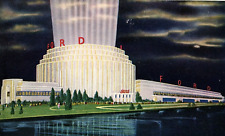 1934 CHICAGO WORLD'S FAIR FORD MOTOR COMPANY BUILDING POSTCARD P365 picture