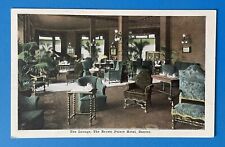 Denver Colorado THE LOUNGE THE BROWN PALACE HOTEL Vintage Postcard picture